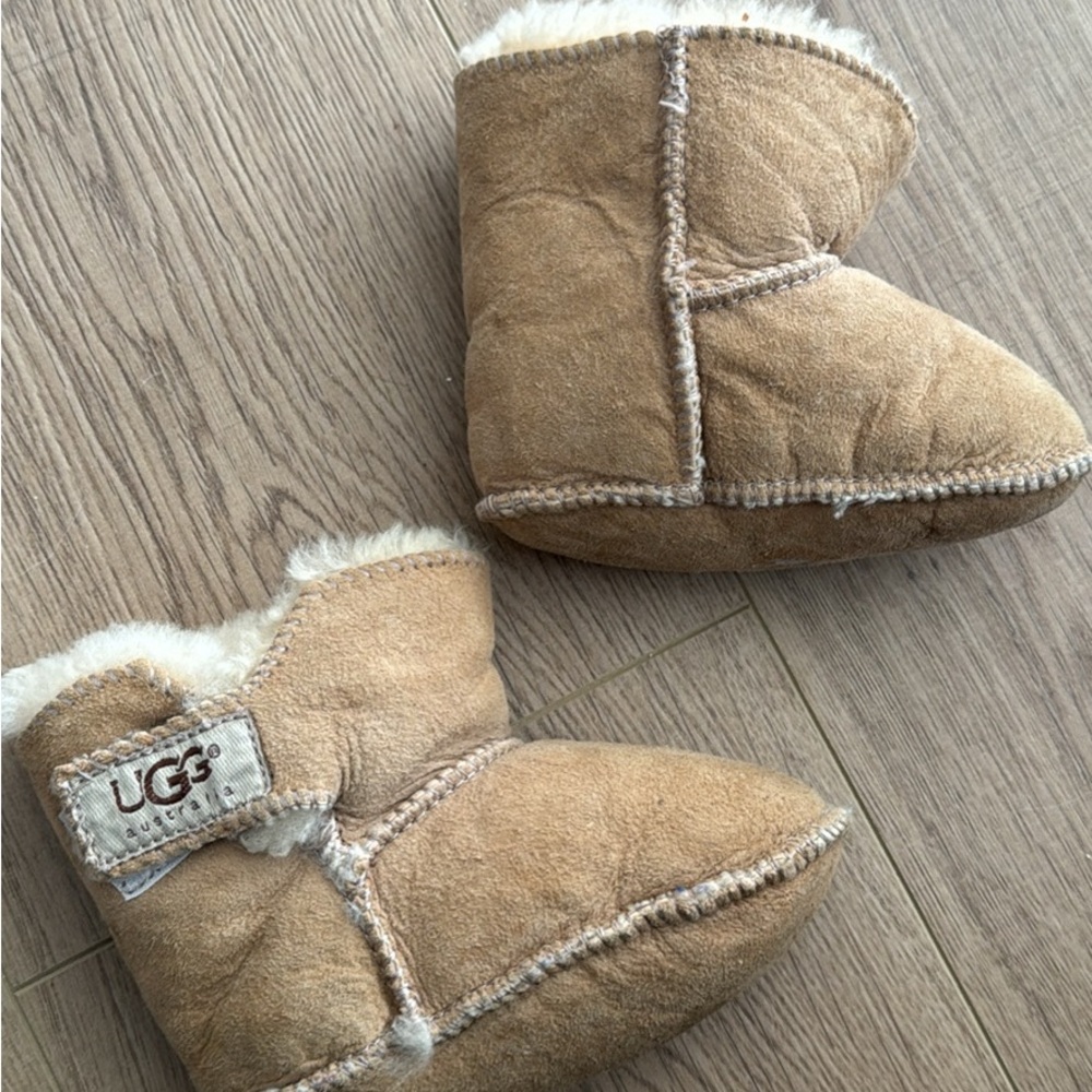 UGG Infant Booties in Light Brown